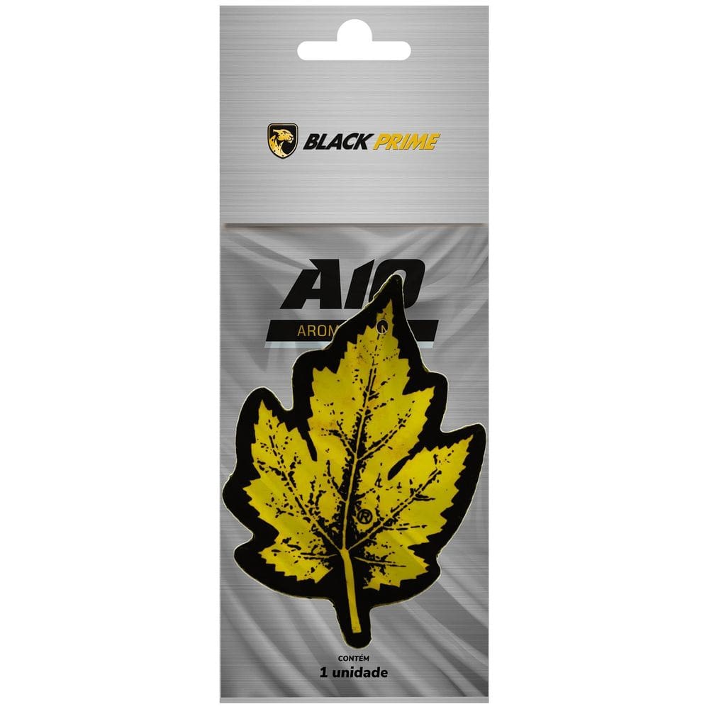 Aromatizante Folha A10 Black Prime Cx Com 24