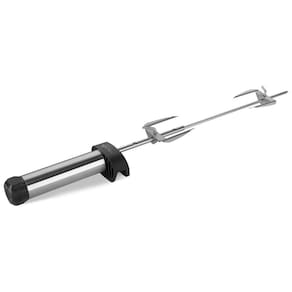 Espeto Giratório Rotary Speto Sorocaba Aço Inox + 4 Pilhas