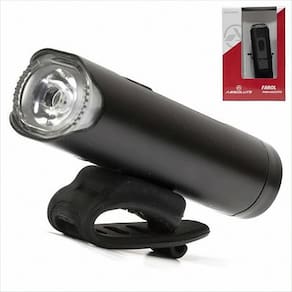 Farol Led Lanterna Bicicleta Absolute Prime 500 Lumens Usb