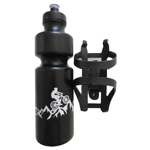 Kit Suporte Caramanhola + Garrafa 750ml Bike Styll Plástico