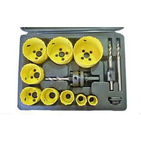 Kit Jogo Serra Copo Aço Rápido Bimetal 13 Peças Lotus