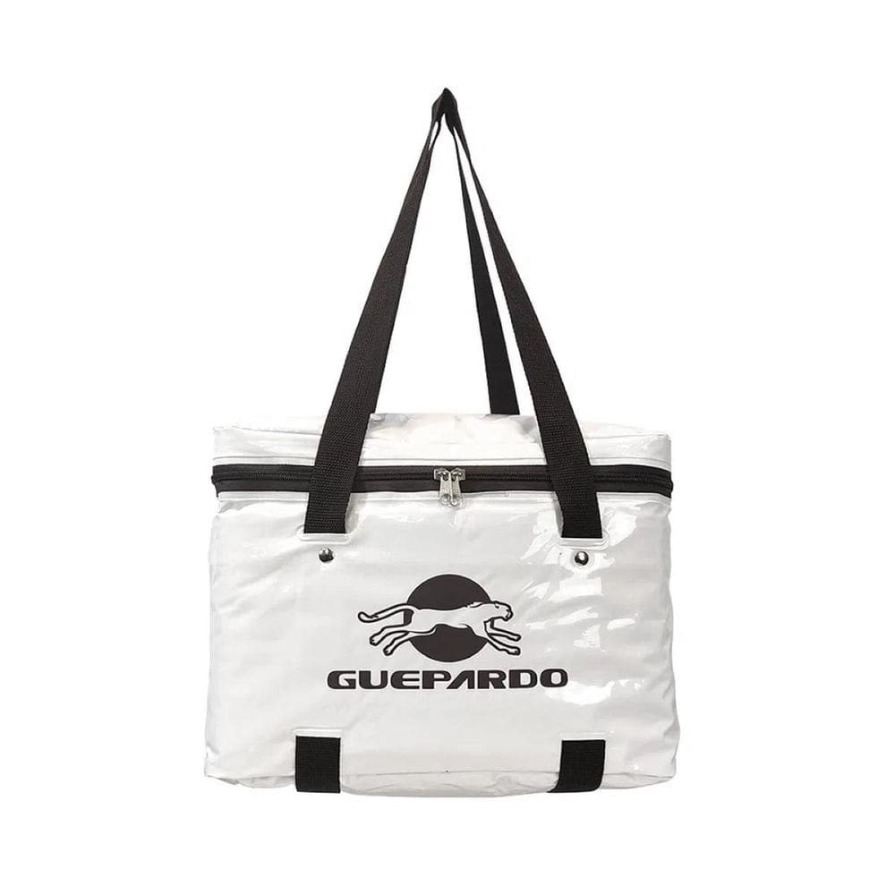 Bolsa Térmica Guepardo Casus 21L Com Alça E Zíper Branco