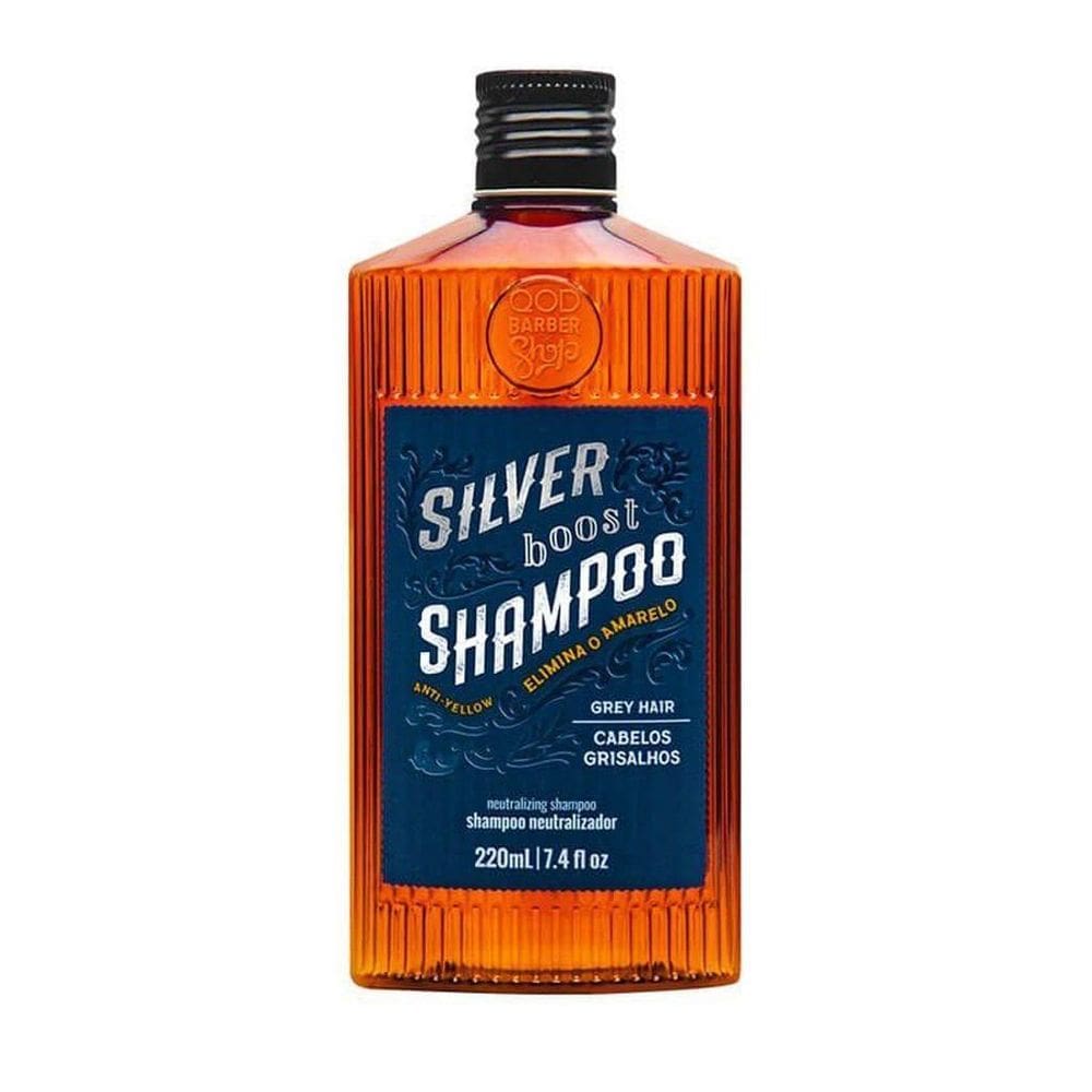 Shampoo Para Cabelos Brancos Silver Boost Qod 220Ml
