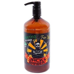 Shaving Gel Jack Barber 1Kg Gel De Barbear Refrescante Menta