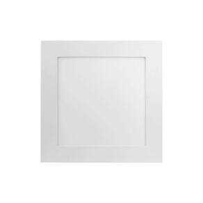 Plafon De Sobrepor Led 3000K 20W Bivolt 22,5X22,5Cm Branco