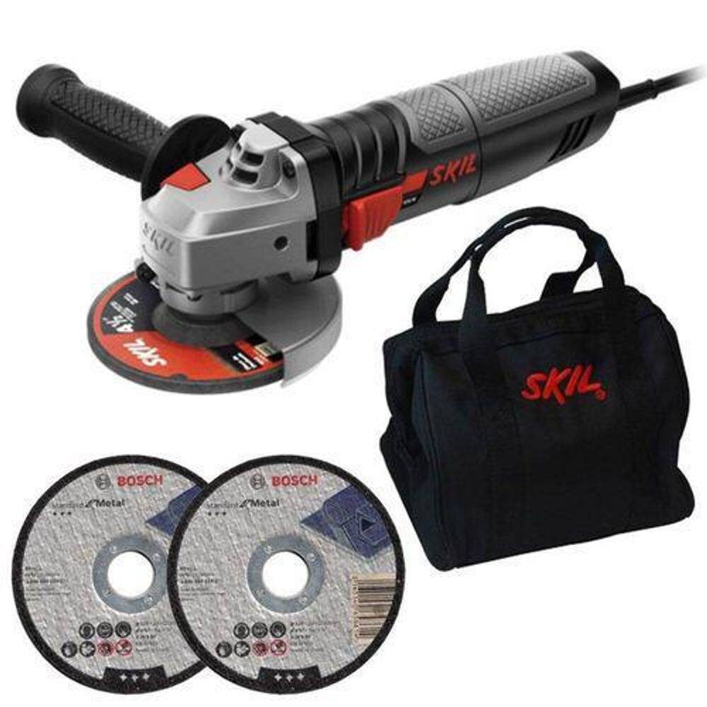 Esmerilhadeira 4.1/2" Modelo 9004 + 2 Discos + Bolsa - 830w