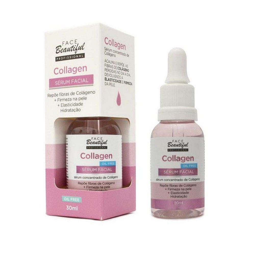 Sérum Facial Collagen Oil Free Face Beautiful 30Ml
