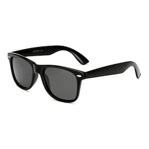 Óculos de Sol Unissex Quadrado Preto Moda Estilo