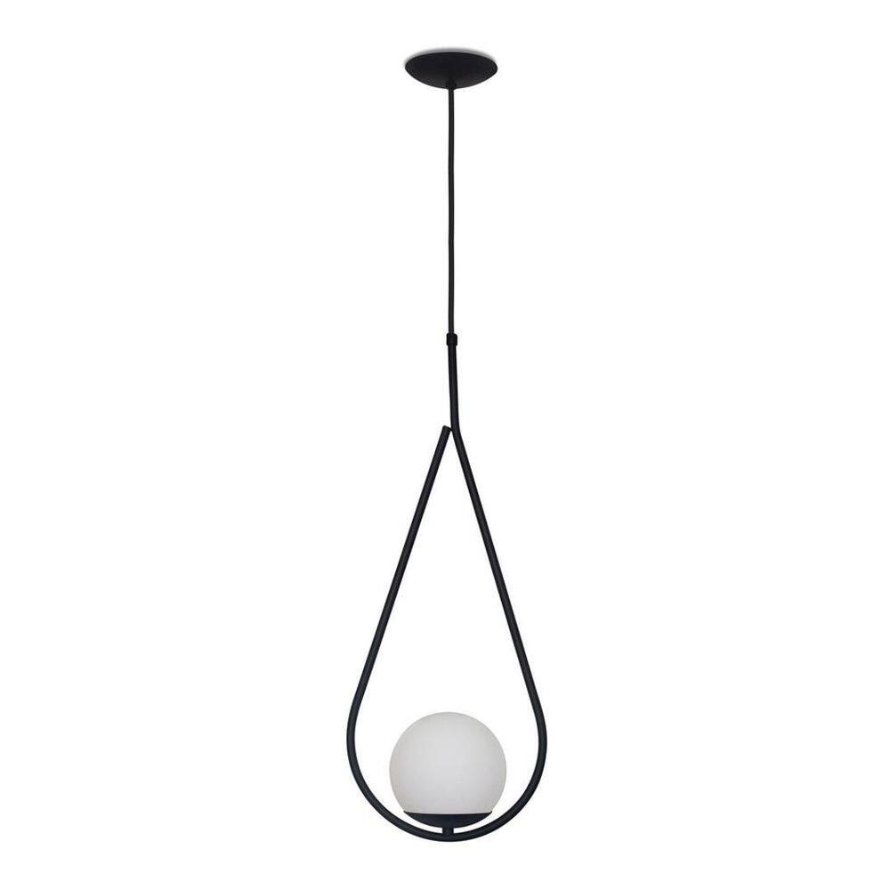 Pendente Spotline 779/1 Gota 1L E27 Preto