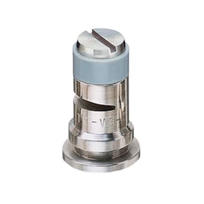 Ponta de Pulverização para Jato Plano Turbo FloodJet Ângulo Grande Inox - TeeJet STF-VS3 Cinza