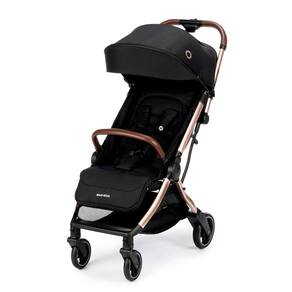 Carrinho Travel System Eva³ Trio Maxi-Cosi 3 Posições (0 a 22kg) - Essential Black Champagne