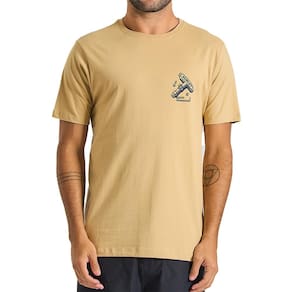 Camiseta Hurley Shop SM25 Masculina Bege