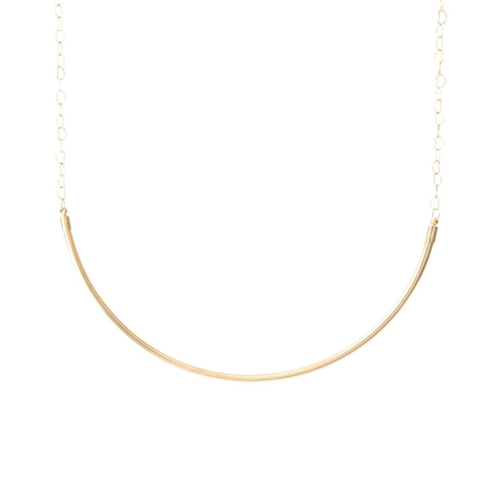 Colar Choker Rígida Para Berloques Banhado a Ouro