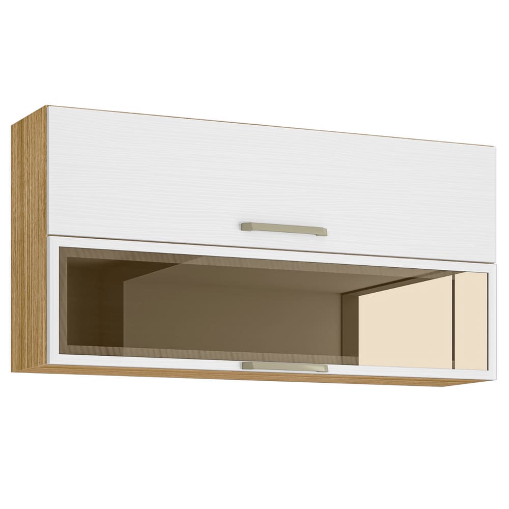 Armário Suspenso com 2 Portas Quebec Freijó Supremo