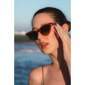 Óculos Solar Beira-Mar Mescla Caramelo - Al Mare - ÓR Eyewear - Proteção UV 400