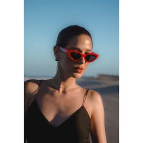 Óculos Solar Coral Vermelho - Al Mare - ÓR Eyewear - Proteção UV 400