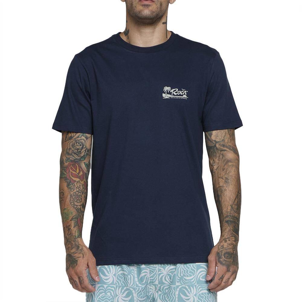 Camiseta RVCA RVCA Vista SM25 Masculina Marinho