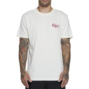 Camiseta RVCA Prowl SM25 Masculina Off White