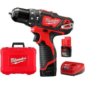 Parafusadeira/Furadeira de Impacto 3/8" 12V Milwaukee 2408-259