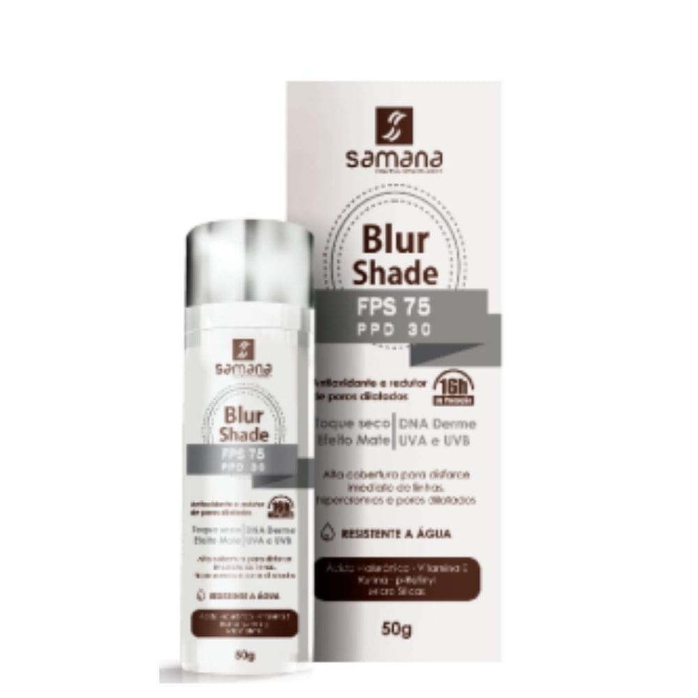 Blur Shade Fps 75 Ppd 30 Ação 16 Horas Bronze Samana 50G