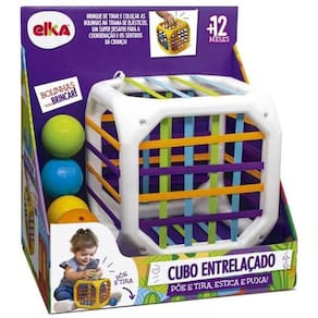 Cubo Entrelaçado Elka 1171 +12m - 1 Cubo e 4 Bolinhas