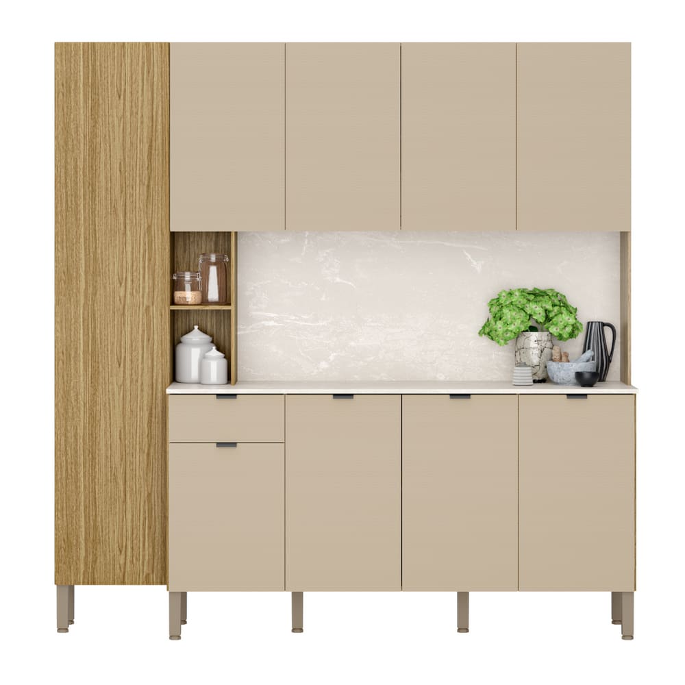 Armário de Cozinha Riscatto Almudena Freijó Vanilla