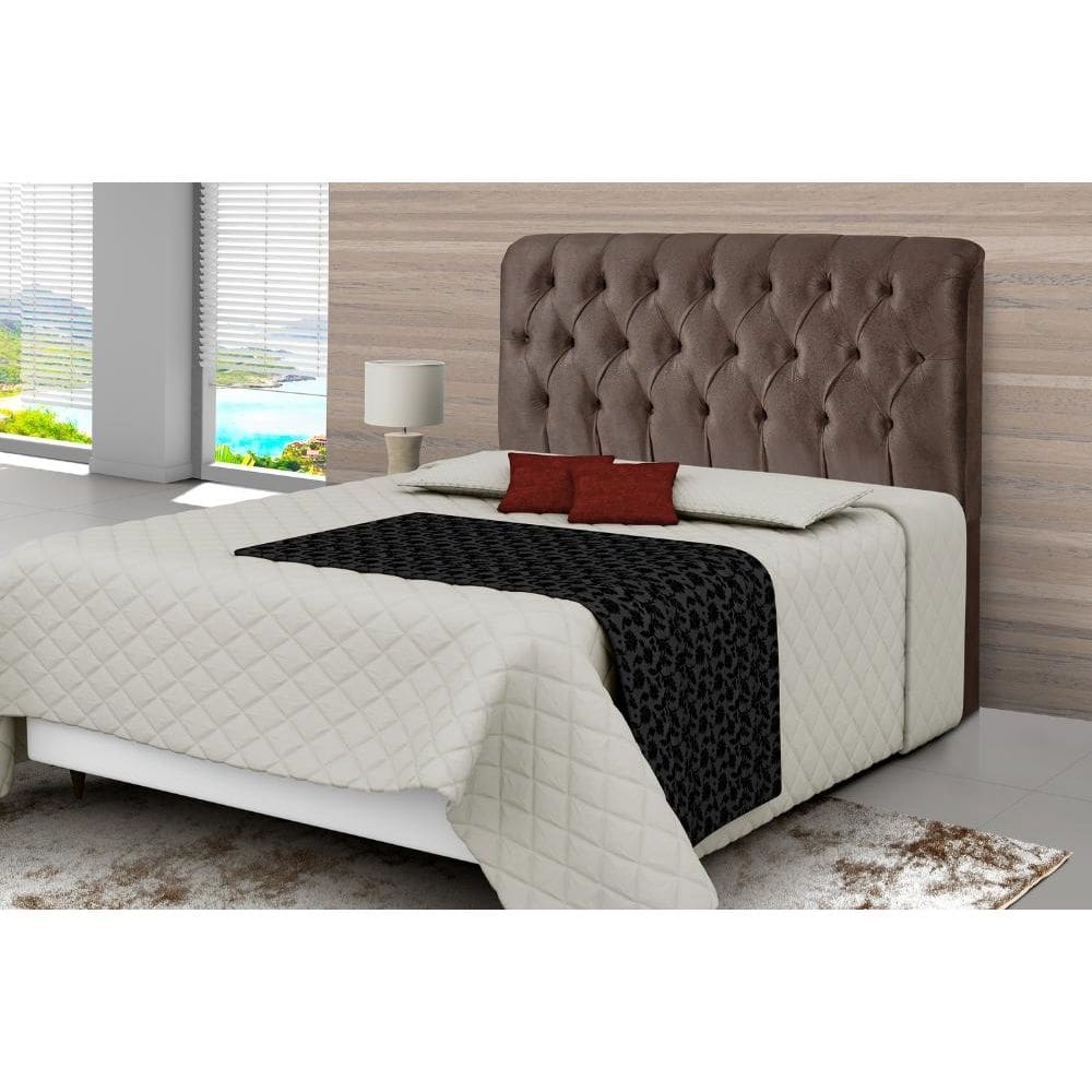 Cabeceira King Atenas Chocolate