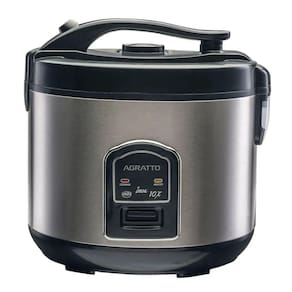 Panela de Arroz Elétrica Inox 10 Xícaras PAI10X 127V Agratto