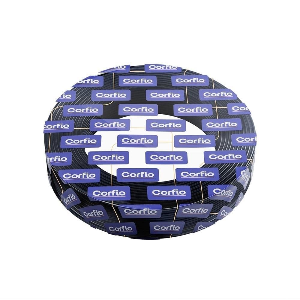 Cabo PP Corfio 2x1,5mmx100m Rolo 1KV Hepr Preto