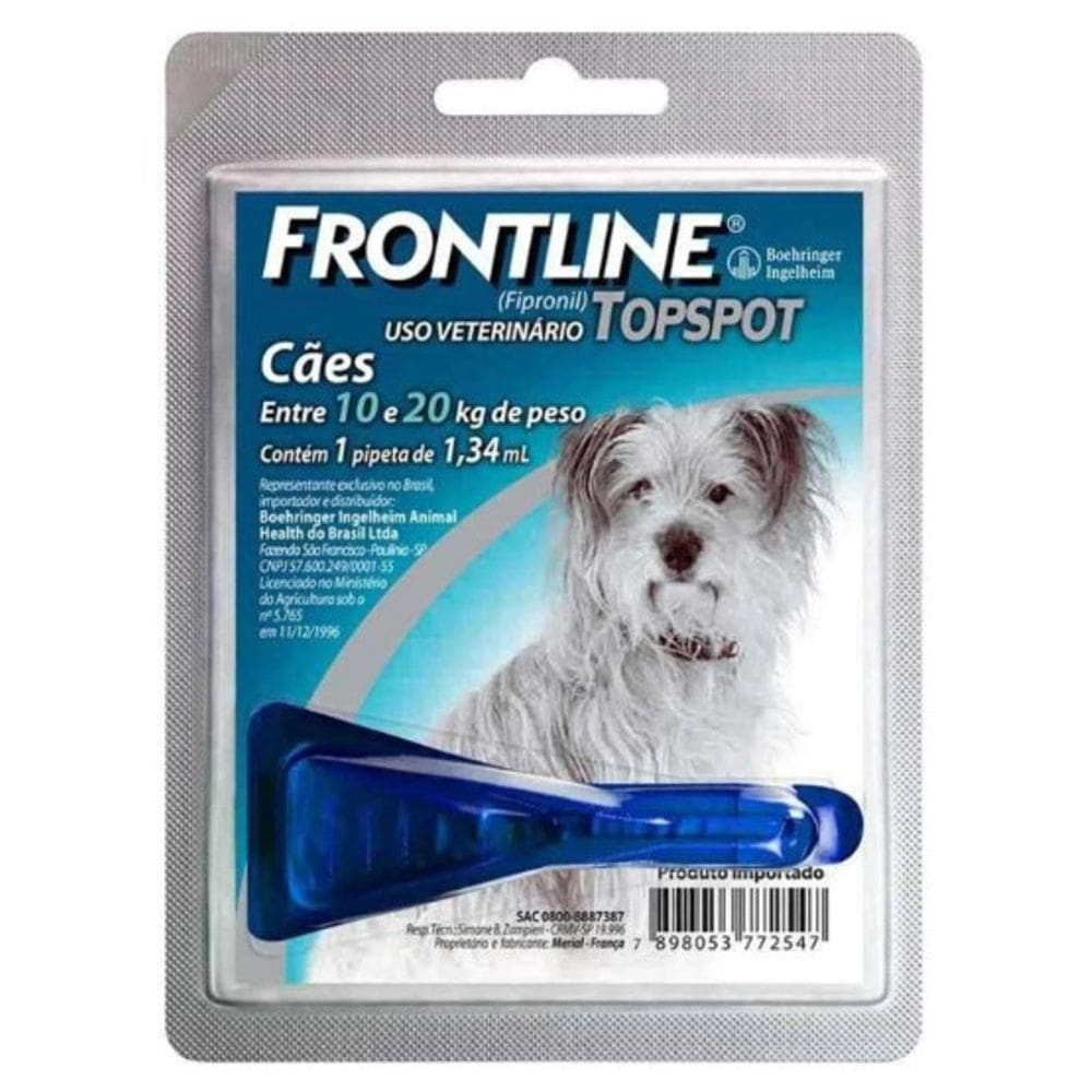 Boehringer Frontline TopSpot M 10 a 20 Kg