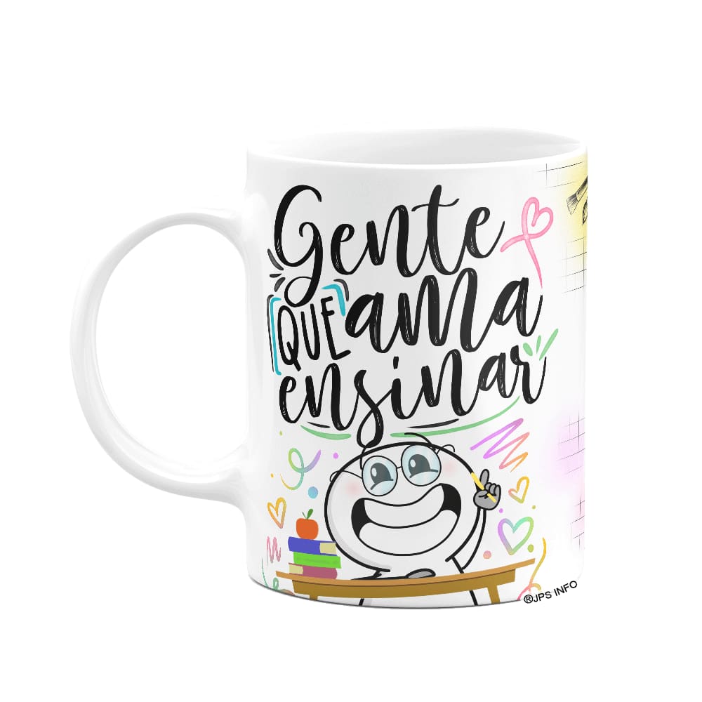 Caneca Funny Professor - Gente que ama ensinar
