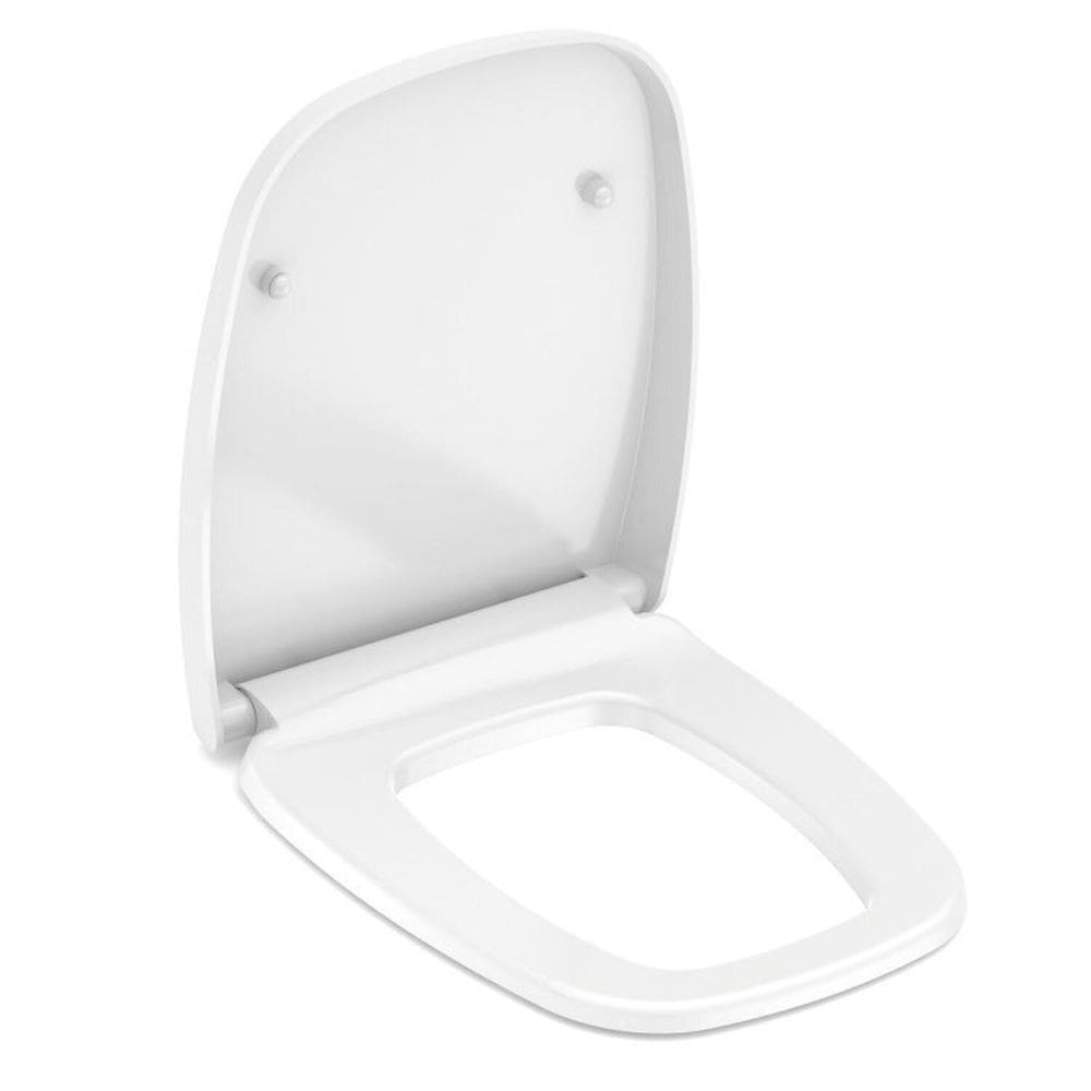 Kit 2 Assentos Sanitário com Softclose City Like Vip Celite Branco Brilhante