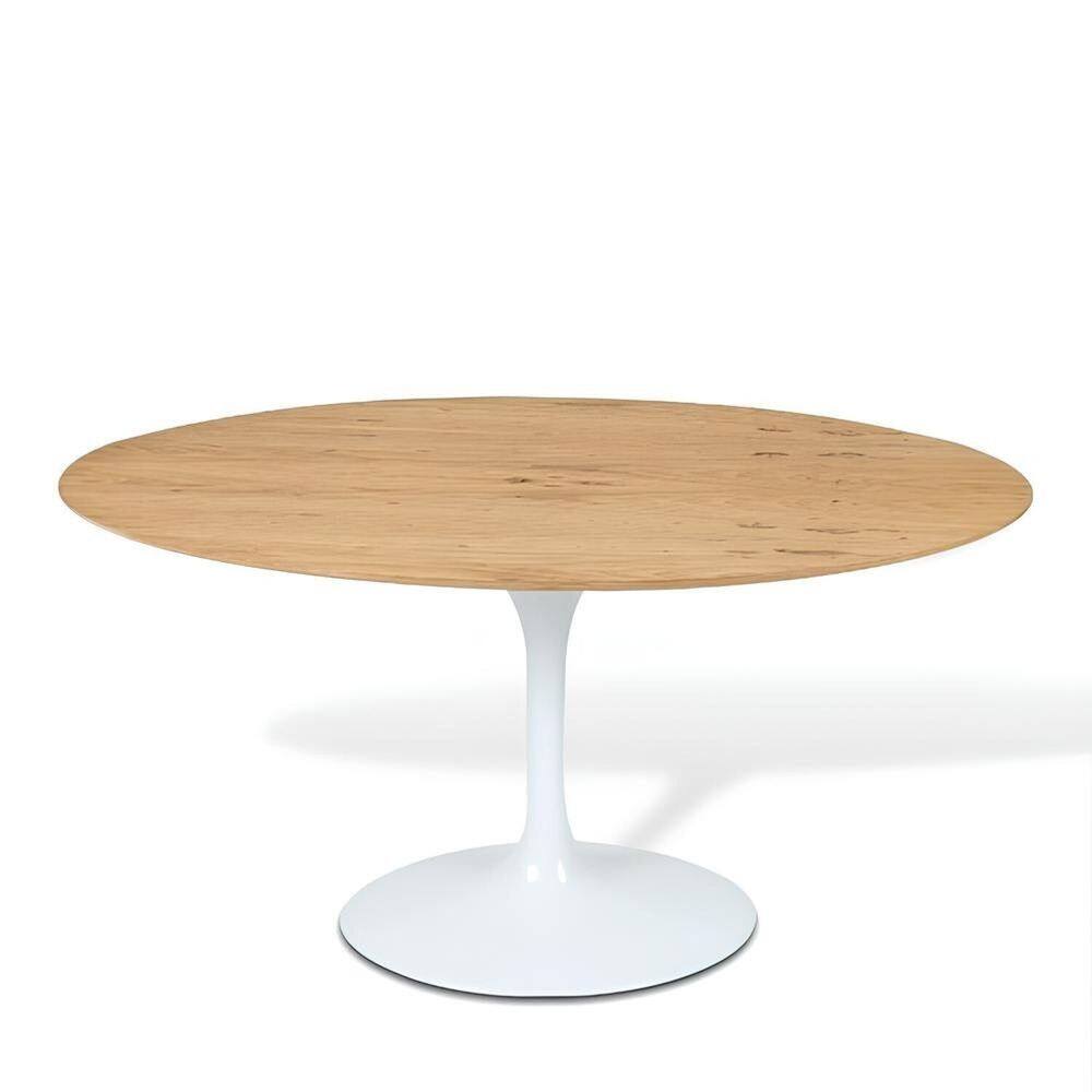 Mesa Saarinen Tulipa Oval 198cm X 122cm Freijó