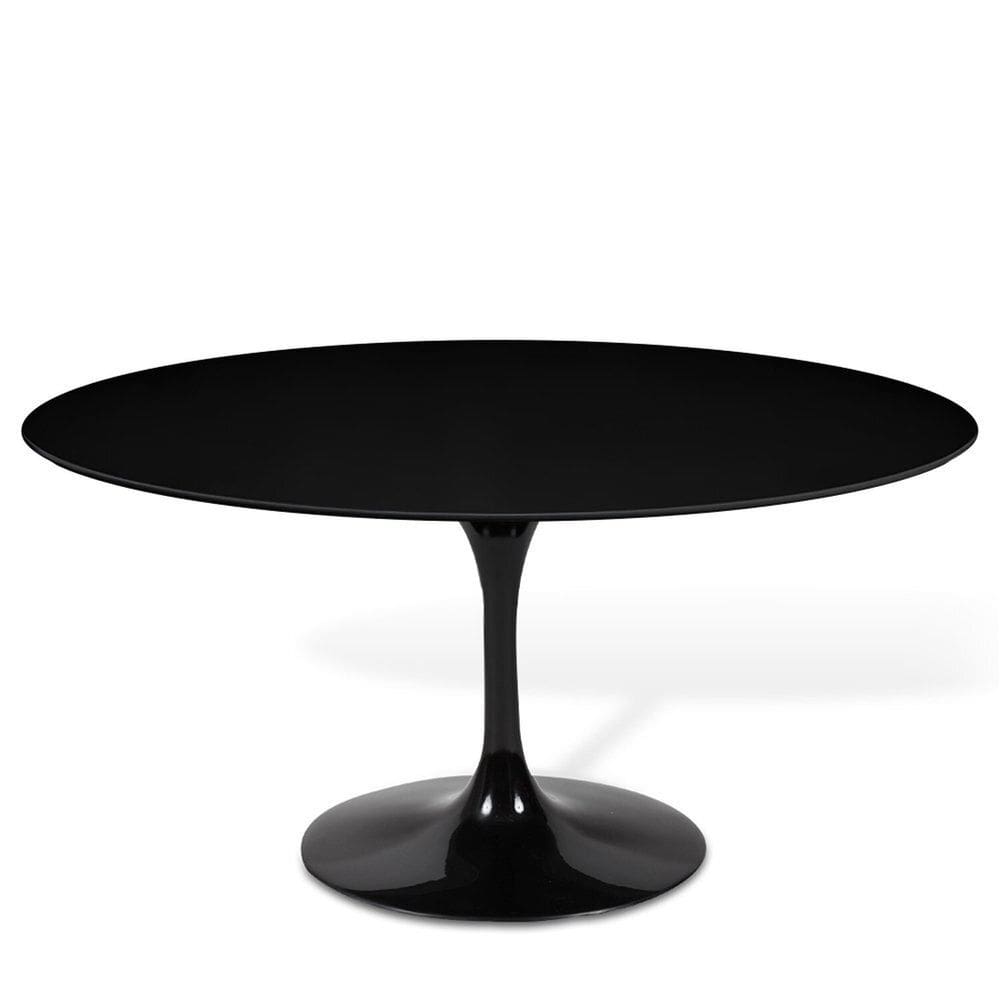 Mesa Saarinen Tulipa Oval 137cm X 90cm Preto