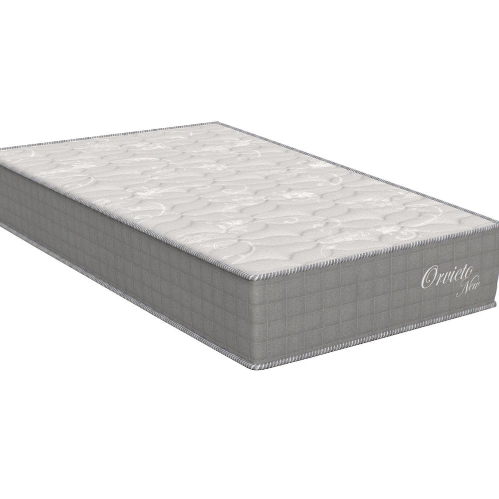 Colchão Twinsolteirão Molas Molas ensacadas Ensacadas Orvieto New 26x96x203cm Cinza/Estampado