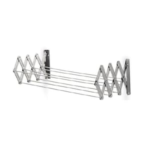 Varal Sanfonado 100 Cm X 16 Cm Aço