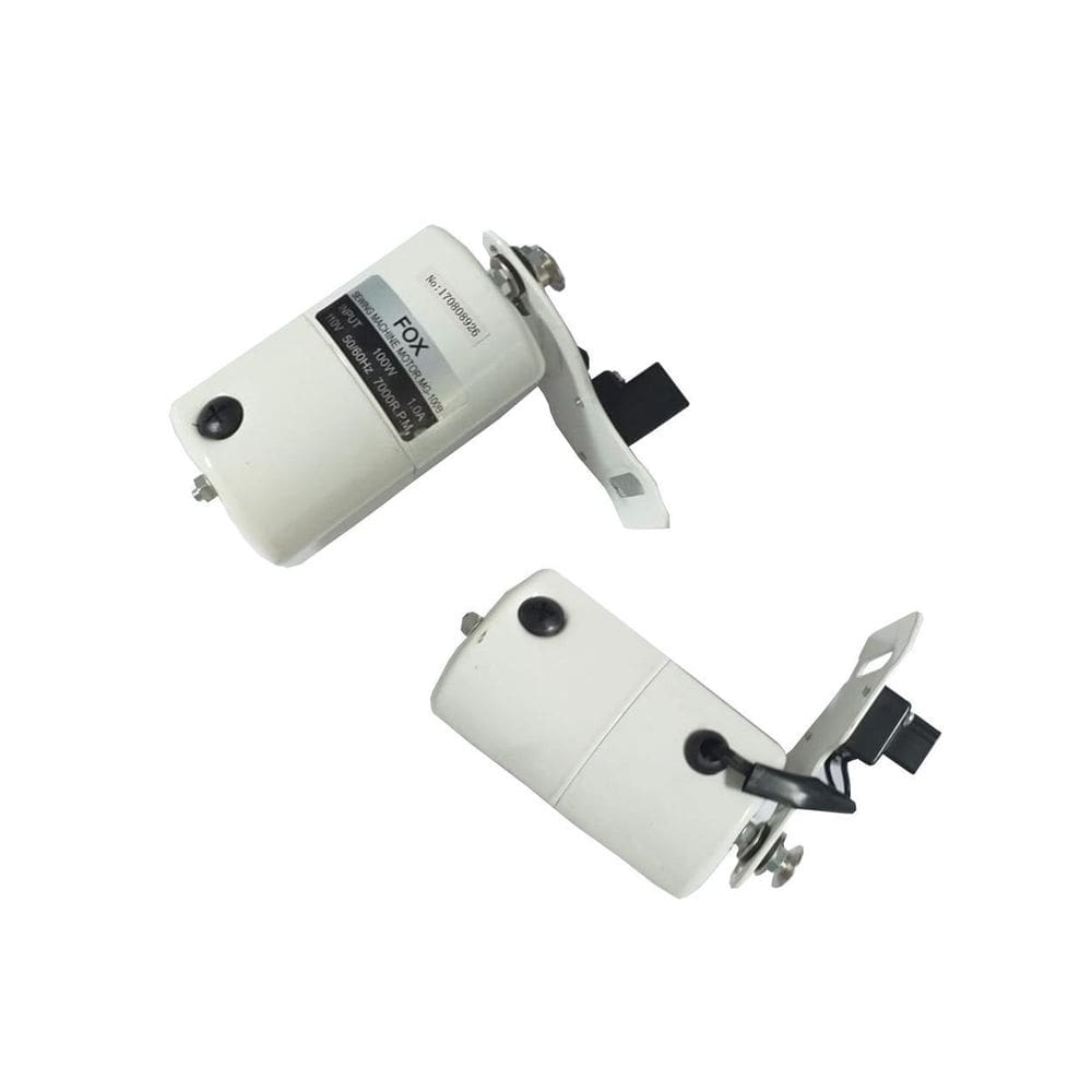Motor Máq Costura Reta Doméstica 110v Branco