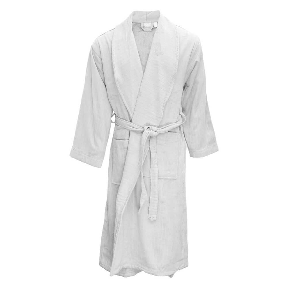 Roupão De Microfibra Flannel Stripe Tamanho Gg - Andreza