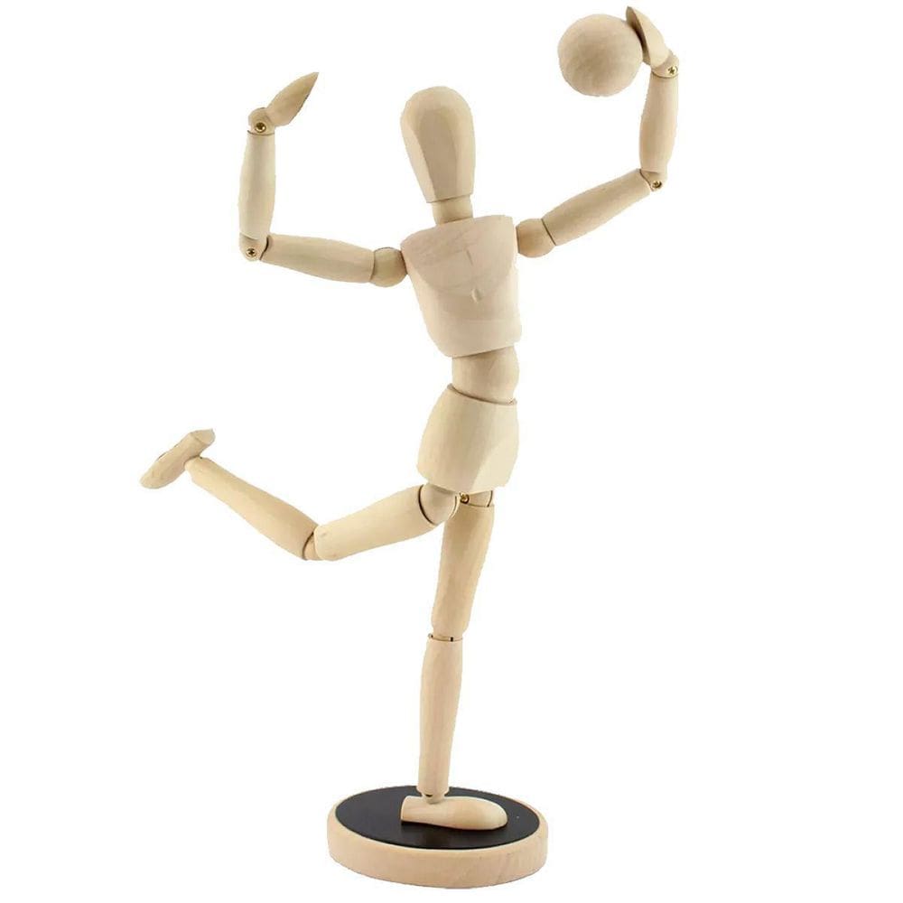 Manequim Articulado Magnético Masculino 20Cm