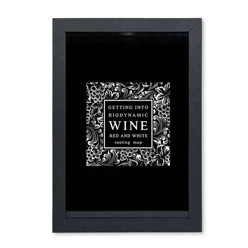 Quadro Porta Rolhas/Tampinhas Com Tema Coração Vinhos Wine