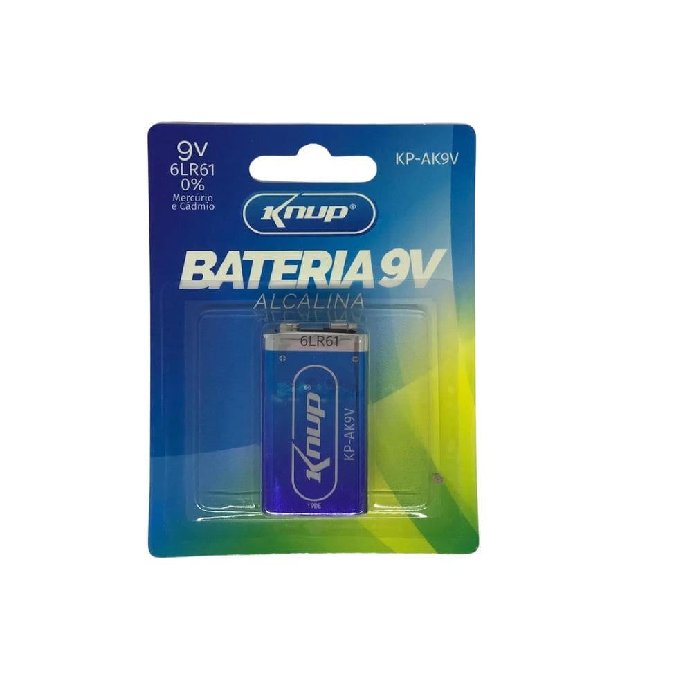 Bateria Alcalina 9V Kp-Ak9V Knup