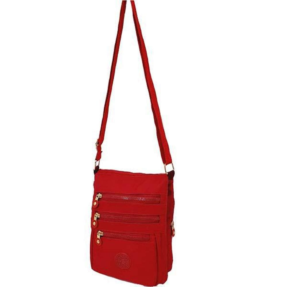 Bolsa Feminina Tactel Transversal Varios Bolsos Ty783
