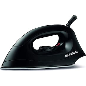 Ferro de Passar a Seco Mondial 1000w 127v Preto FSN-55-B