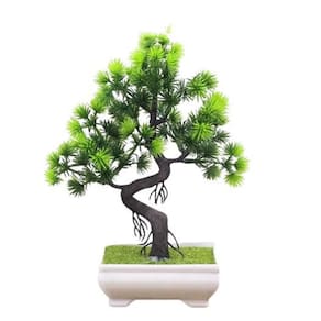 Vaso Planta Artificial Bonsai Flores Decoração Mesa Jardim