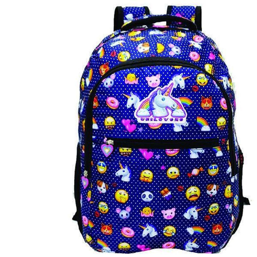 Mochila Escolar Unilovers Emojis M3774
