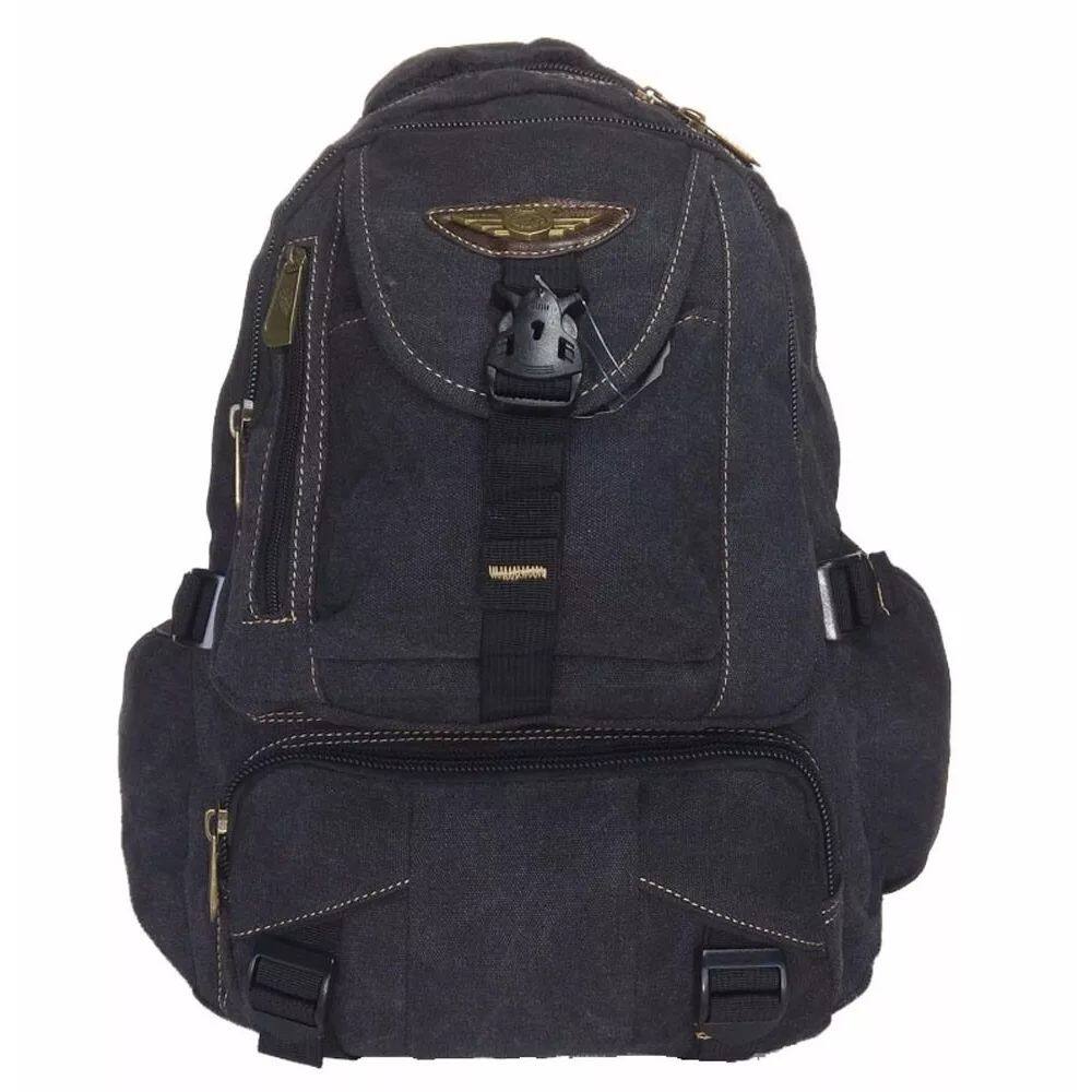 Mochila Lona Kvn Ja9701 Keuven Preta