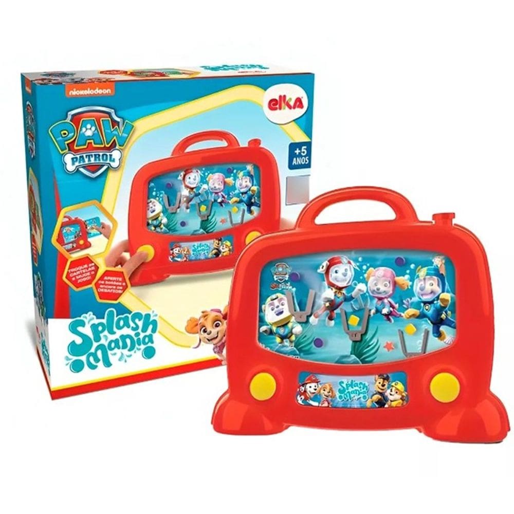 Brinquedo Splash Mania Àgua Patrulha Canina  - Elka
