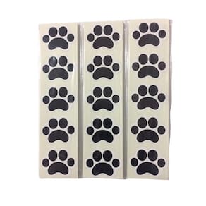 Adesivo Decorativo 100 unidades 4x3cm Pegada Cachorro Pet