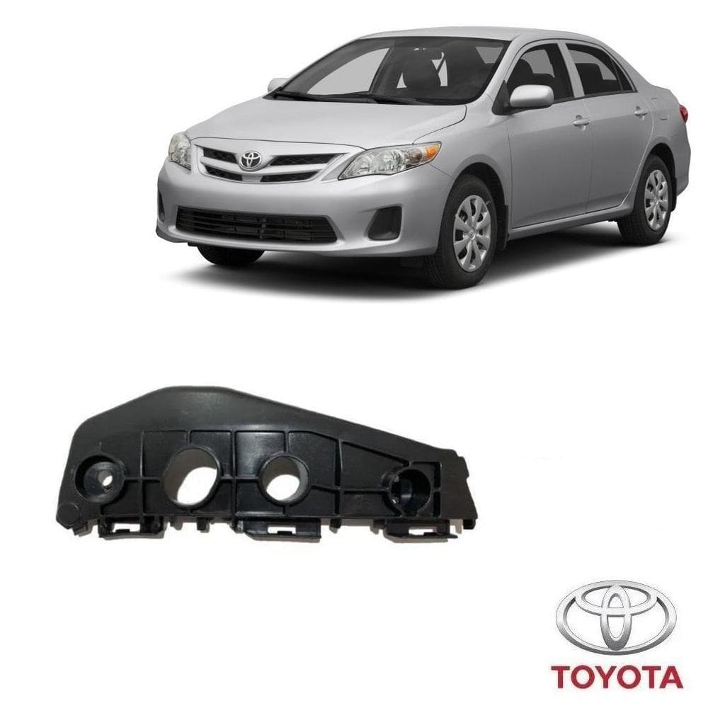 Guia Para-Choque Toyota Corolla 2012 A 2014 Lado Direito