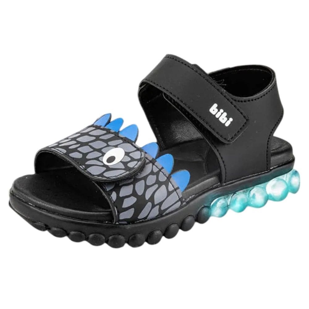 Sandália Infantil Menino Luz Bibi Summer Roller Dino Bibi